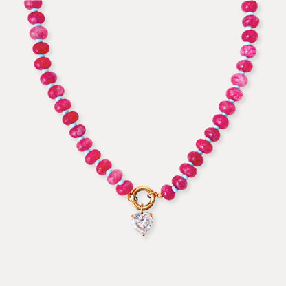 Sun Drop Beaded Necklace