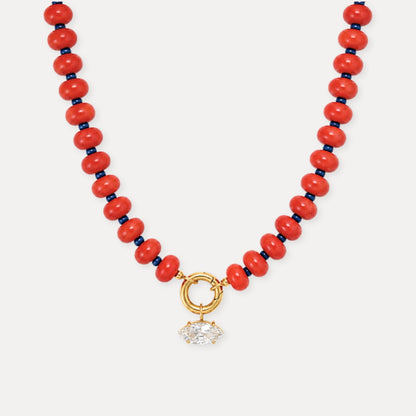 Sun Drop Beaded Necklace