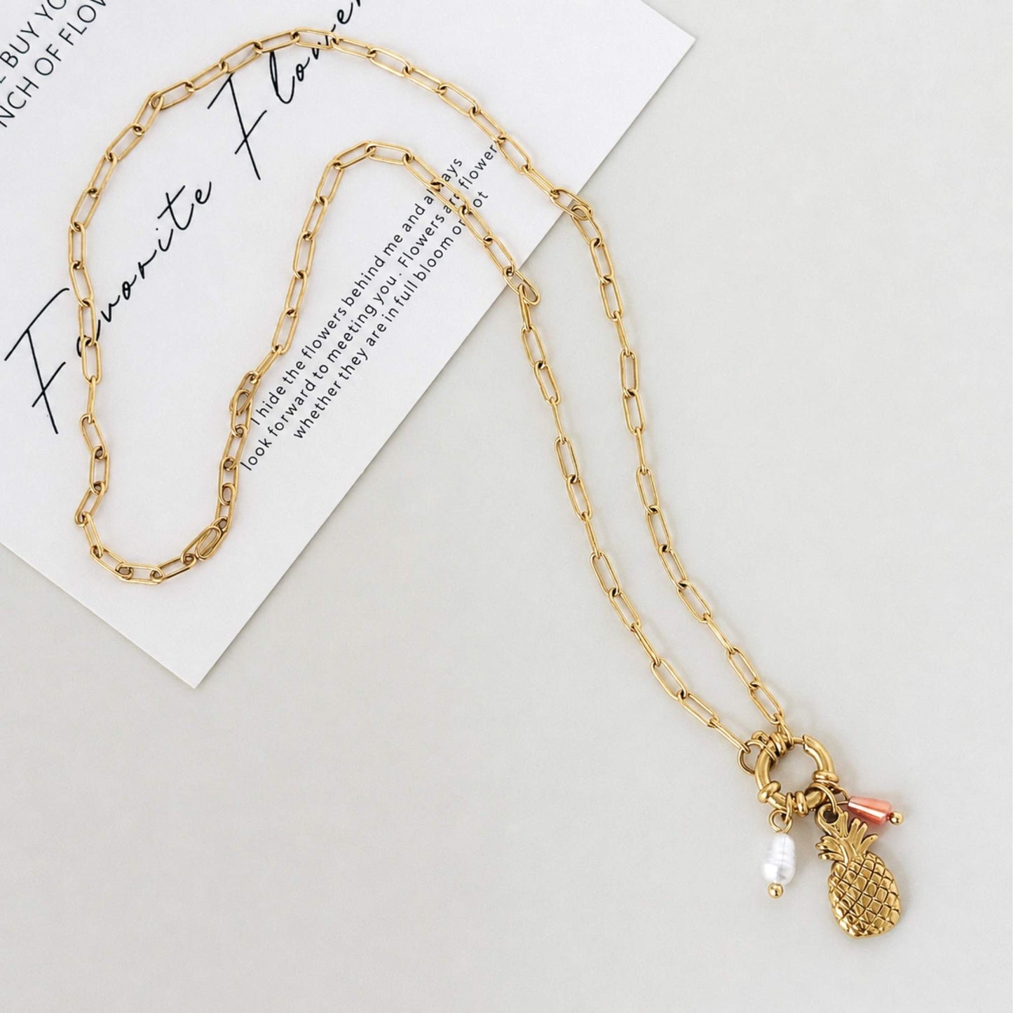 Sunfruit Charm Necklace